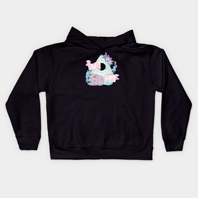 U Up? Kids Hoodie by SugarDrake